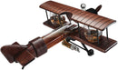 Whiskey & Wine Decanter Airplane Set - Large 21"