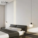 GobekUsa Acrylic LED Hanging Lamp for Minimalist Bedroom Decor