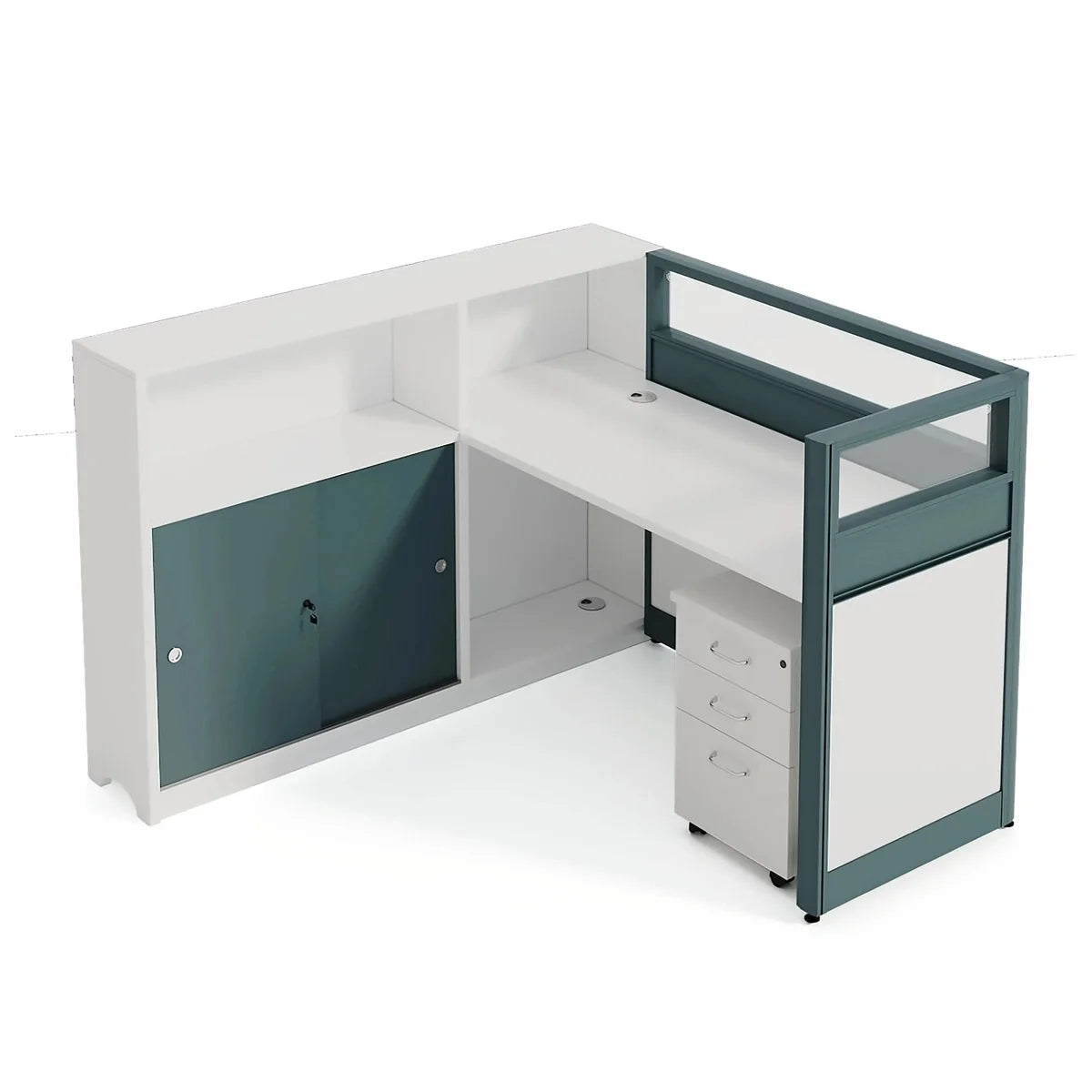 Aisley · L-Shaped Cubicle Workstation, photo 3 of 19