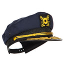 Adjustable Gold Leaf Captain Hat