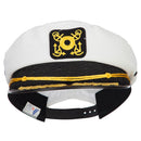 Adjustable Gold Leaf Captain Hat