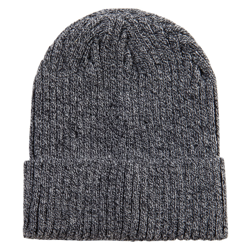 Rib Knit Cuff Long Beanie
