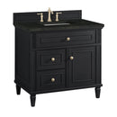 James Martin Lorelai 36" Single Bathroom Vanity, Black Onyx