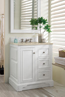 James Martin De Soto 30" Single Bathroom Vanity, Bright White