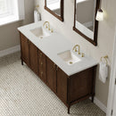 James Martin Kinnsden 72" Double Bathroom Vanity, Sable Oak