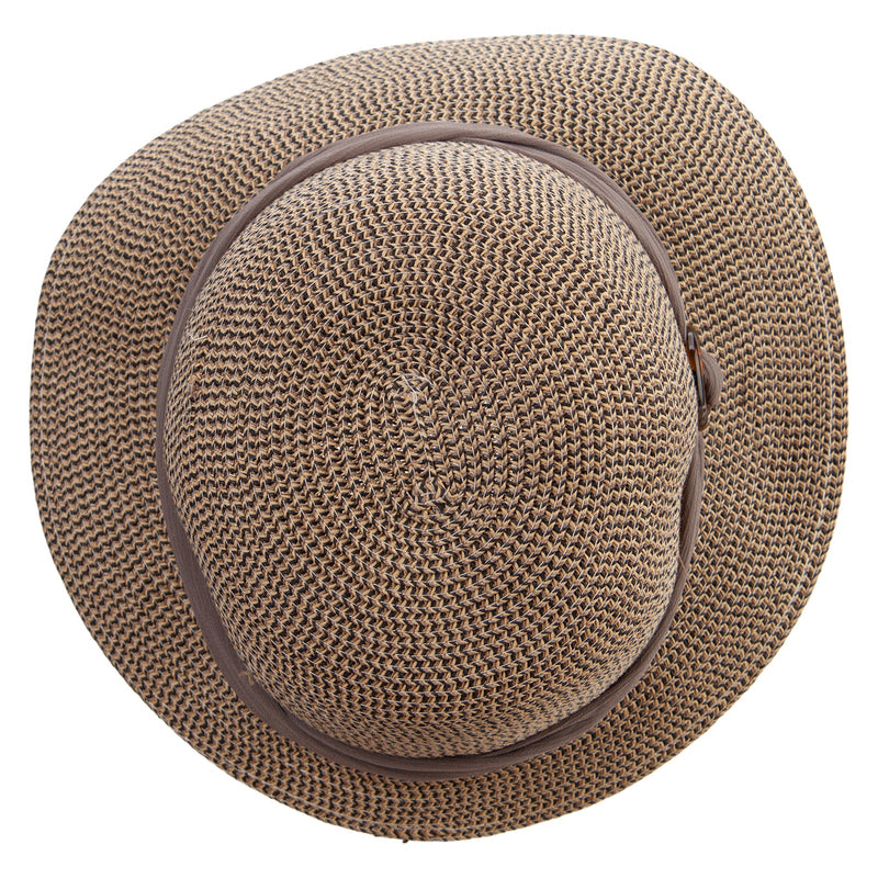 Women's Asymmetrical Paper Braid Hat