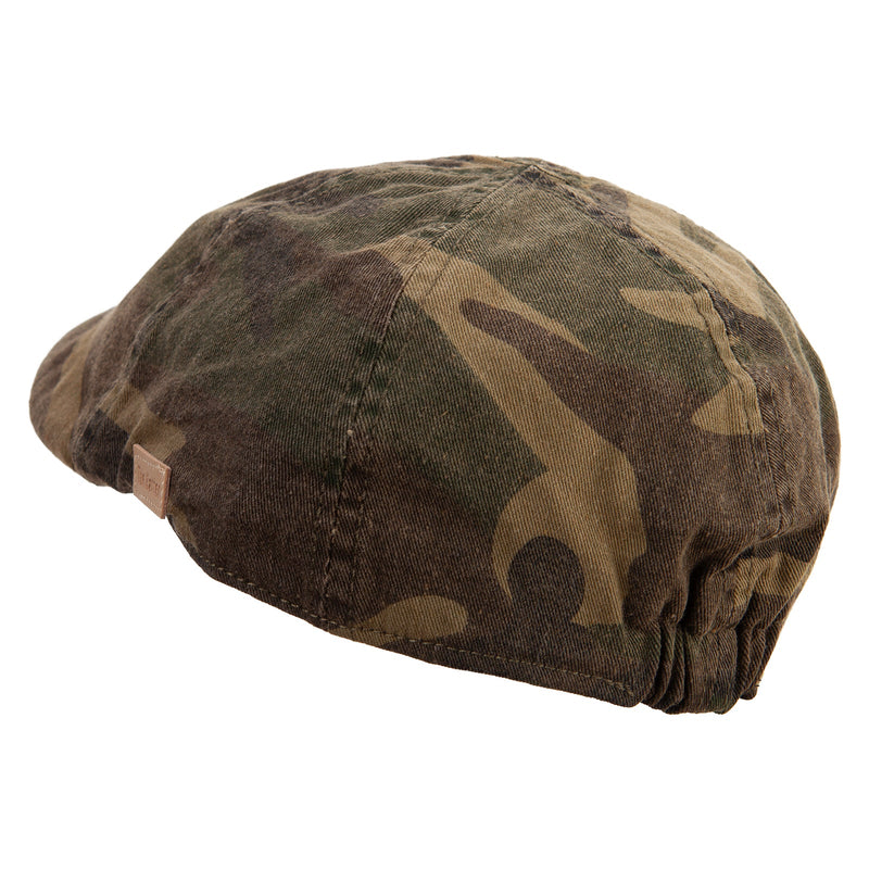 Washed Camo Ivy Cap with Elastic Band