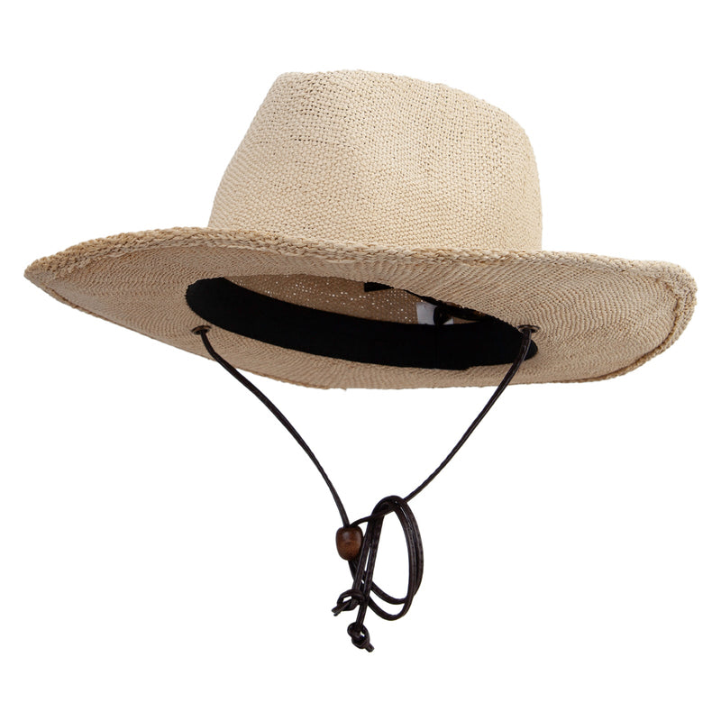Women's Large Flat Brim Fedora Hat