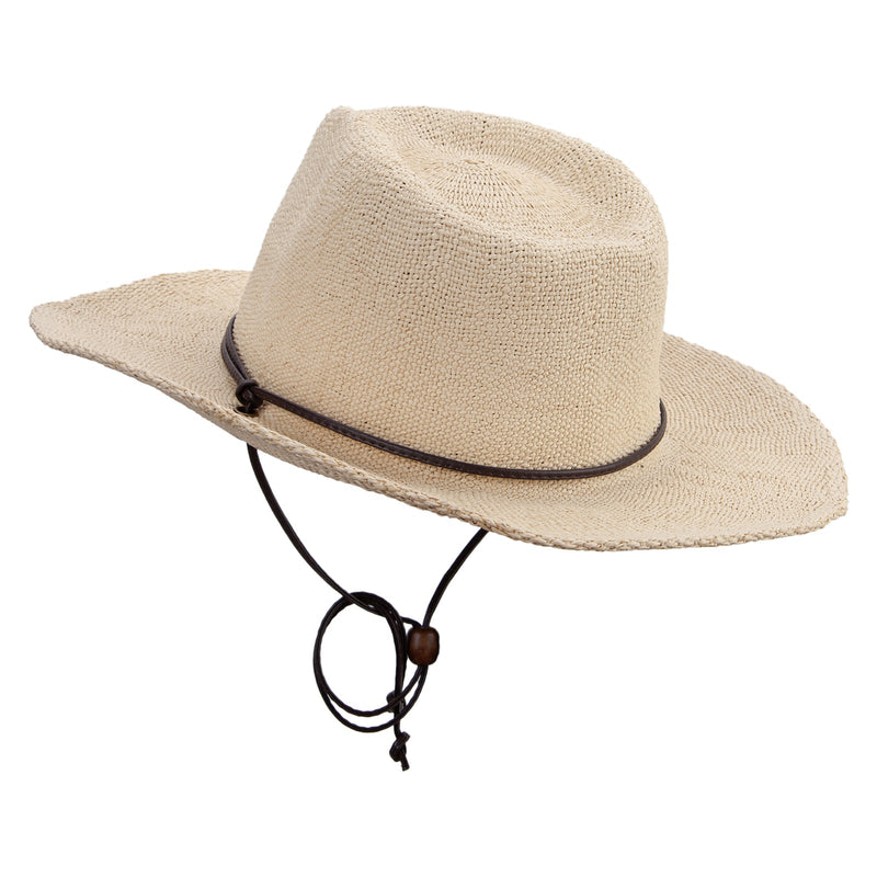 Women's Large Flat Brim Fedora Hat