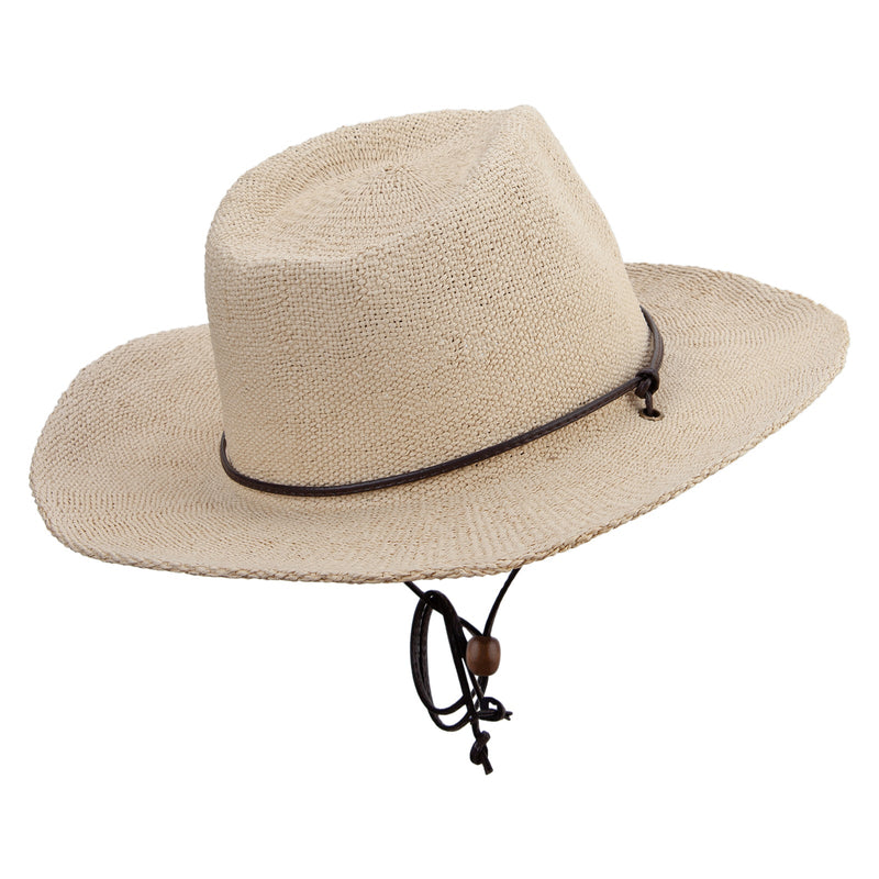 Women's Large Flat Brim Fedora Hat