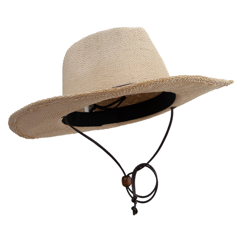 Women's Large Flat Brim Fedora Hat