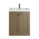 James Martin Chianti 24" Single Bathroom Vanity, Walnut Whisper