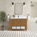 James Martin Malibu 48" Single Bathroom Vanity, Amber Birch