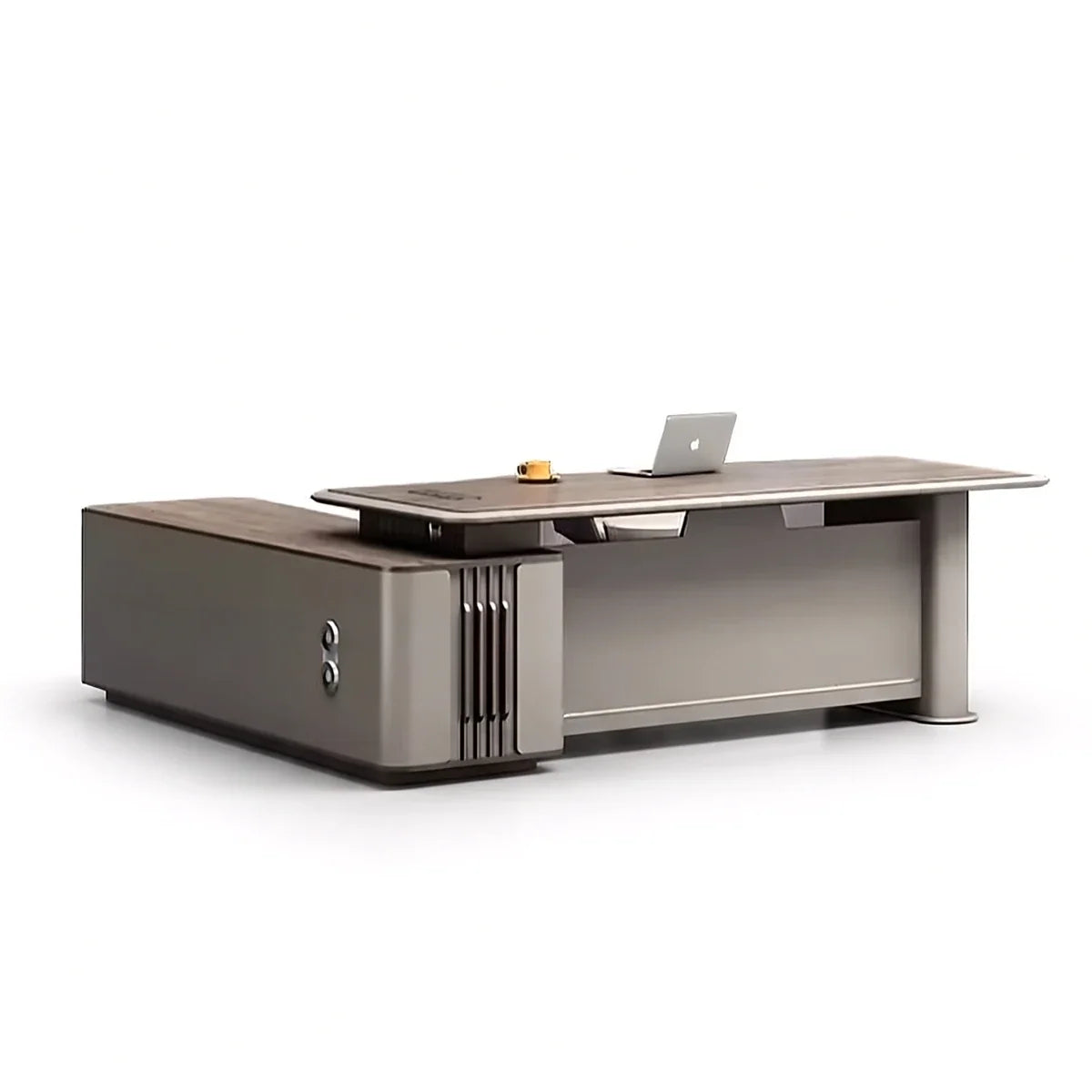 Teller · Modern L-Shaped Executive Desk, photo 10 of 13
