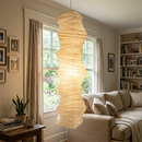 Akari Irregularly Twisted Paper 33N Pendant Light