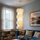 Akari Rectangular Stacked Paper 36N Pendant Light