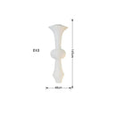 Akari-Style White Paper Wabi-Sabi Pendant Light