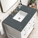 James Martin Breckenridge 36" Single Bathroom Vanity, Bright White
