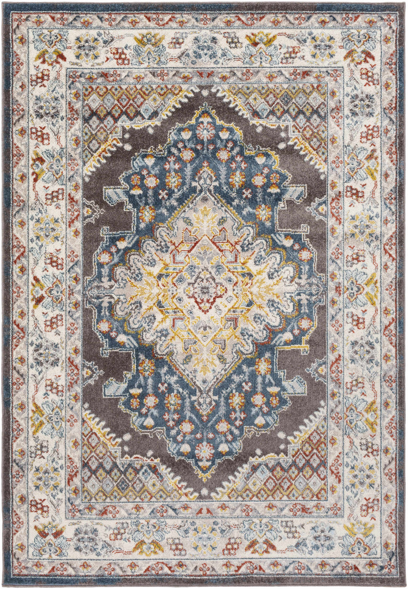 Haymond Brown Medallion Area Rug