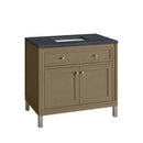James Martin Chicago 36" Single Bathroom Vanity, Walnut Whisper