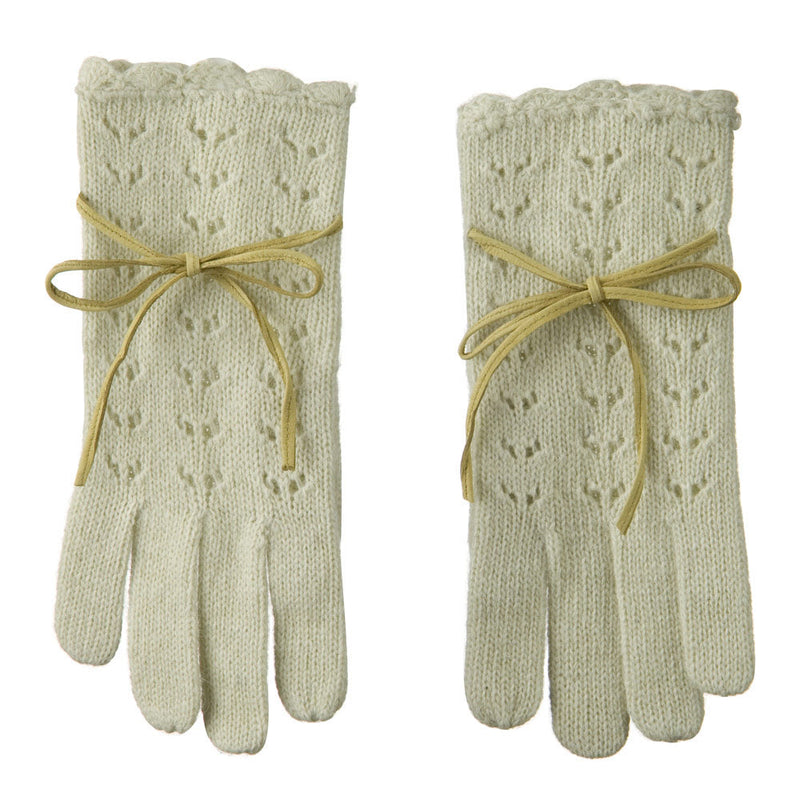 Ladies Angora Lace Glove