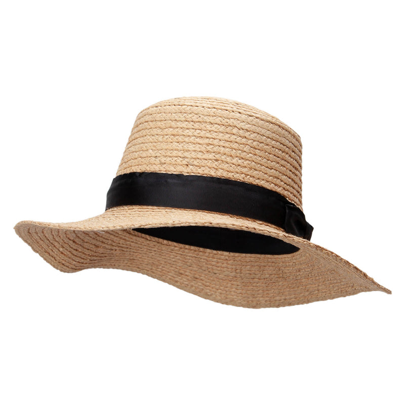 Women's Natural Raffia Hat