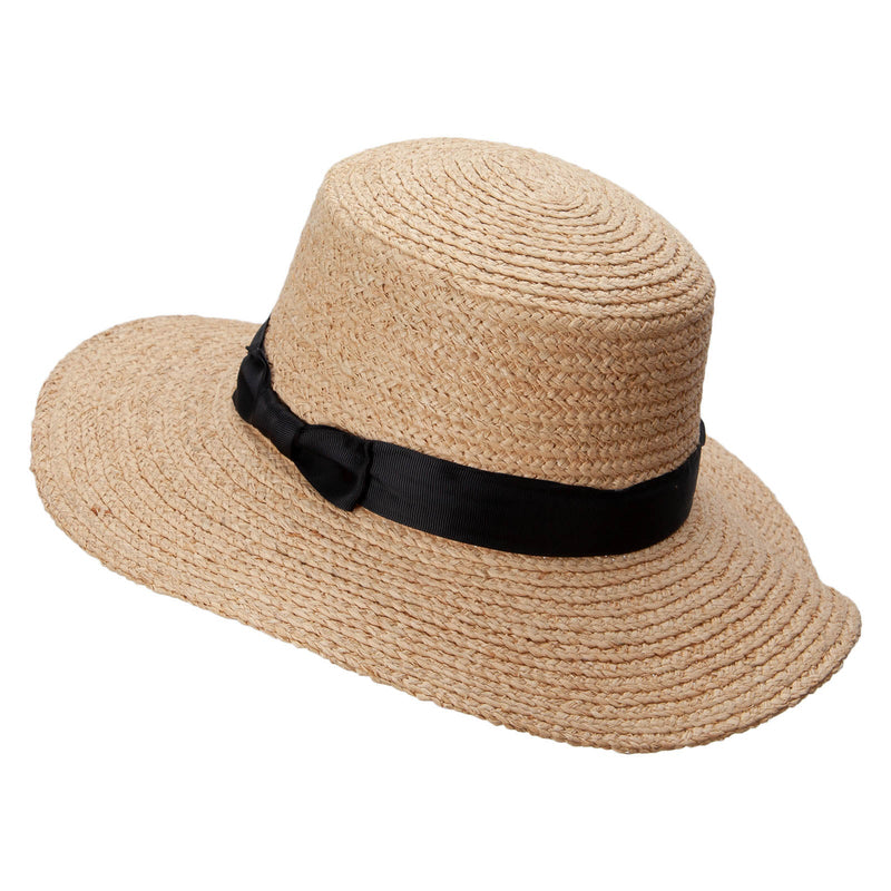 Women's Natural Raffia Hat