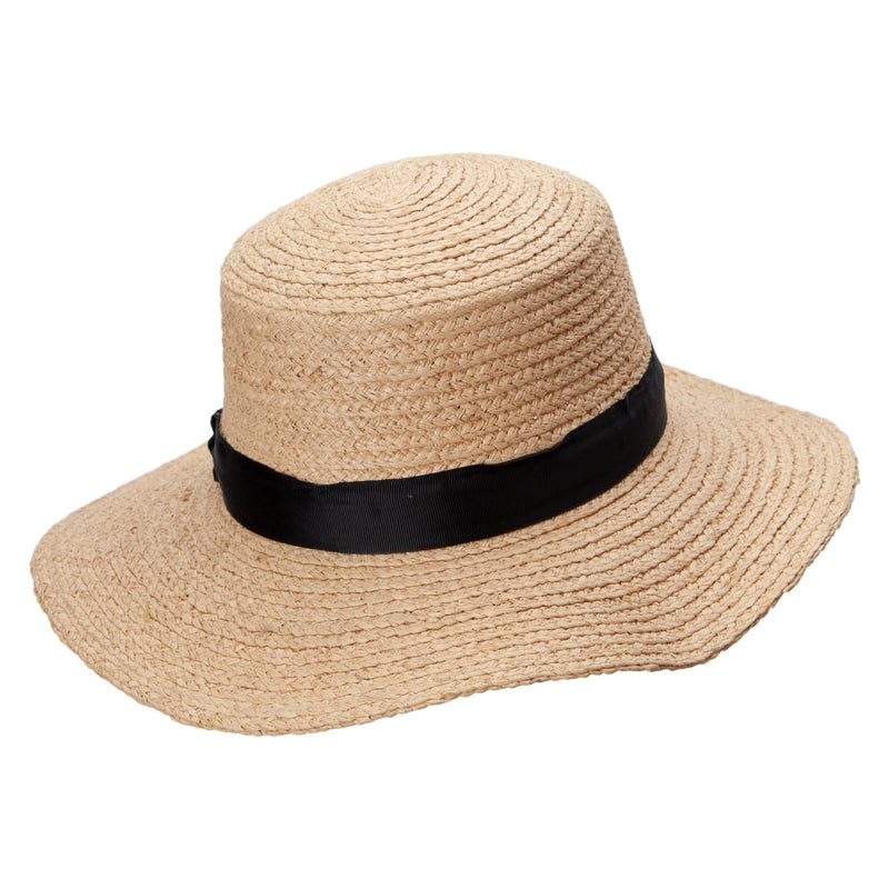Women's Natural Raffia Hat