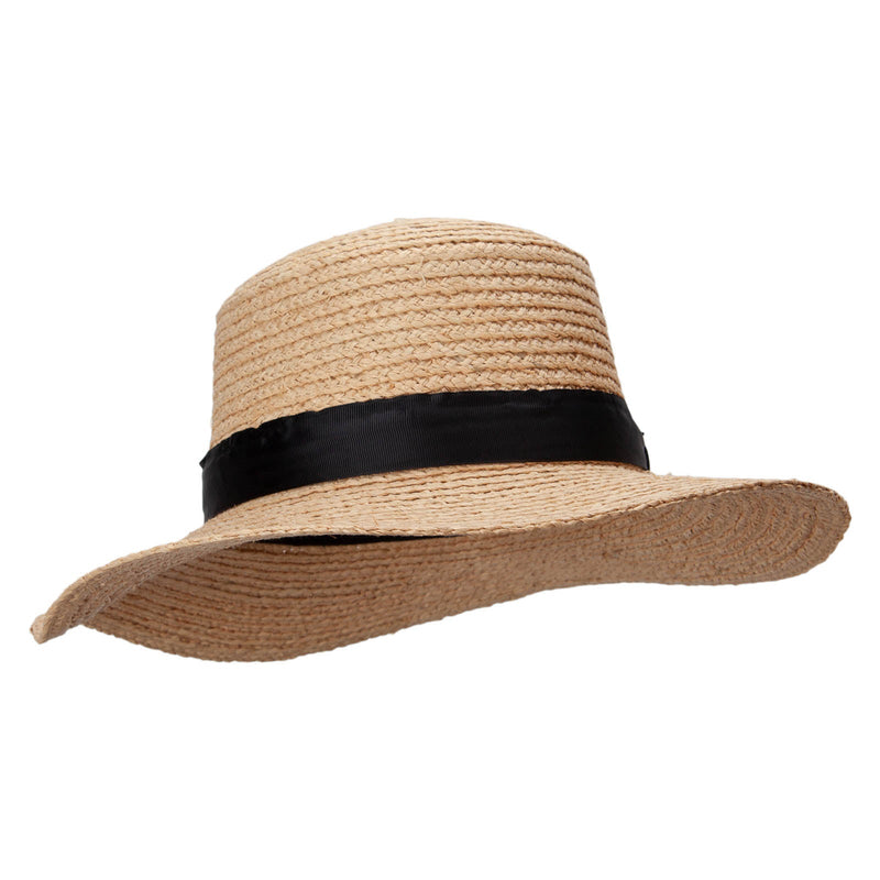 Women's Natural Raffia Hat