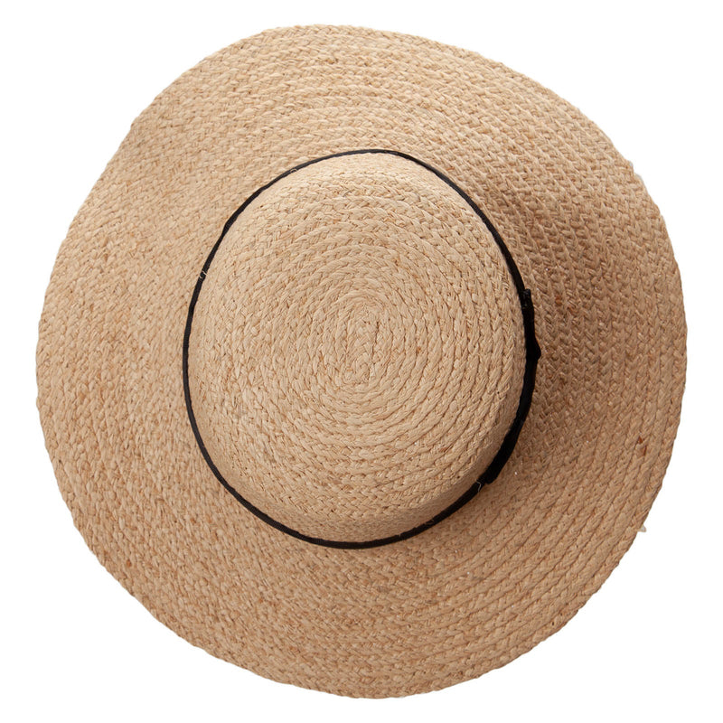 Women's Natural Raffia Hat