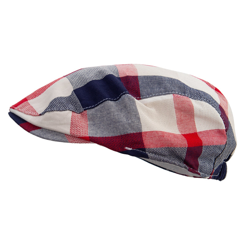 Boy's Plaid Ivy Cap