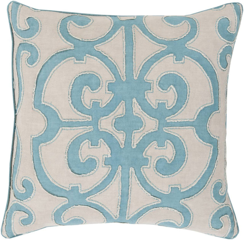 Stein Sky Blue Pillow Cover