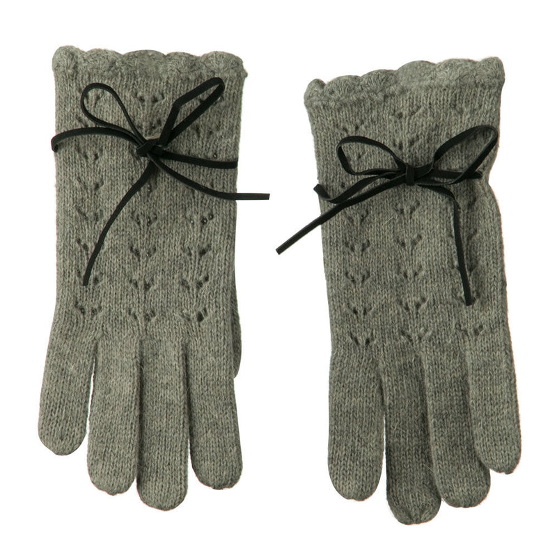 Ladies Angora Lace Glove