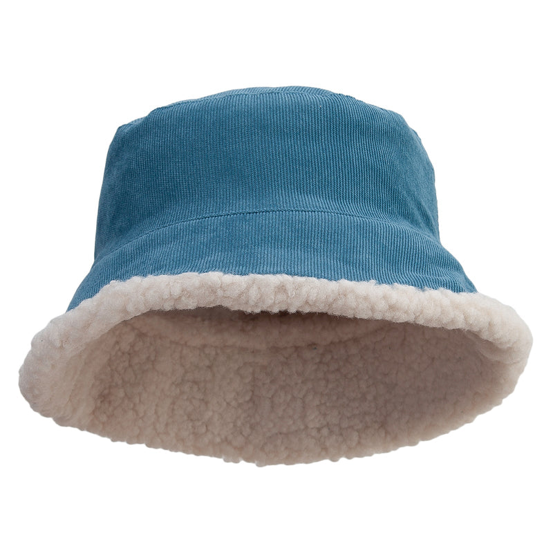 Women's Fleece Corduroy Bucket Hat