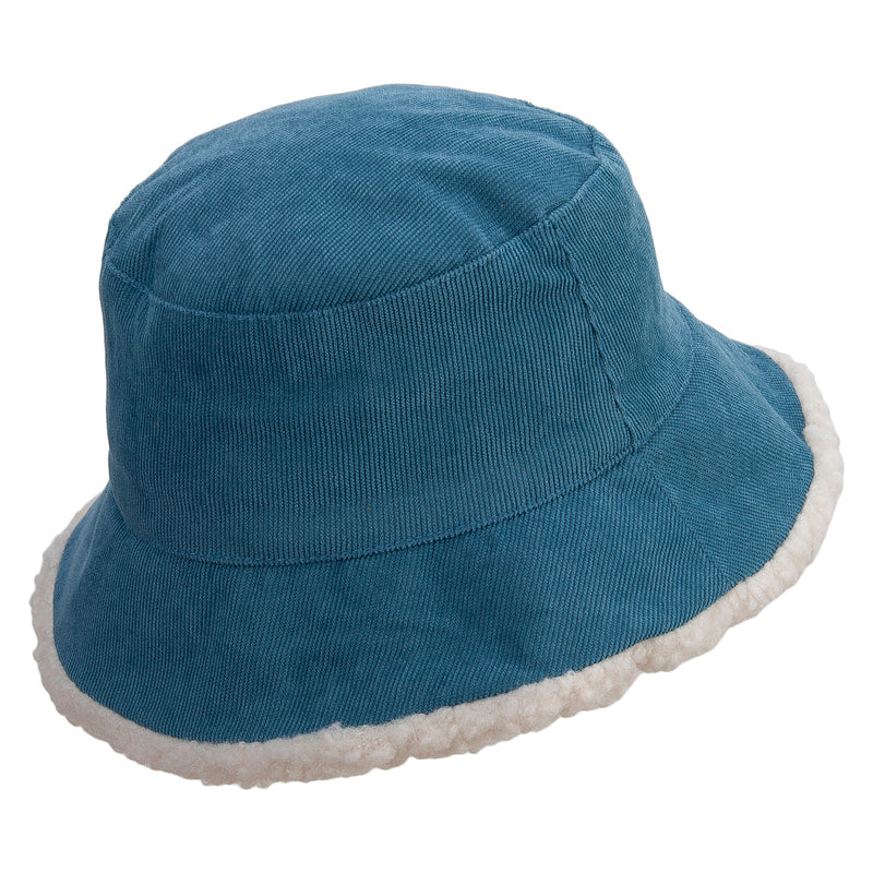 Women's Fleece Corduroy Bucket Hat