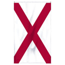 Alabama State Flag 3x5 - Durable Nylon Crimson Cross Made in USA