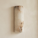 Alabaster Alvia Striped Wall Light