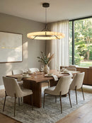 Alabaster Aura Circular Chandelier