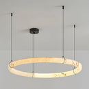 Alabaster Aura Circular Chandelier