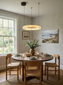 Alabaster Aura Circular Chandelier