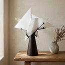 Alabaster Black Table Lamp