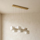 Alabaster Box Chandelier