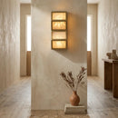 Alabaster Cascade Rectangular Wall Light