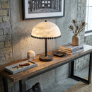 Alabaster Dome Trim Table Lamp
