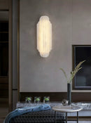 Alabaster Estelle Vertical Stripes Wall Sconce