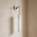 Alabaster Flute Wall Lamp