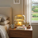 Alabaster Glass Table Lamp