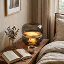 Alabaster Glass Table Lamp