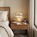 Alabaster Glass Table Lamp