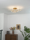 Alabaster Holmdel Ceiling Lamp